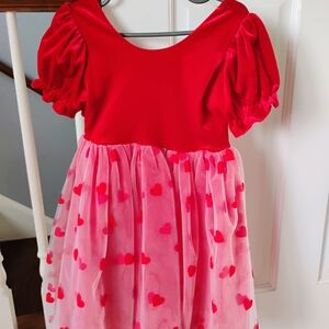 Red and Pink Heart Dress